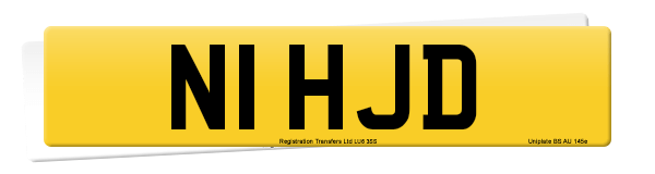 Registration number N1 HJD